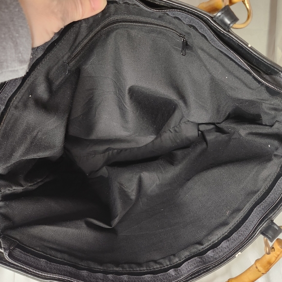 LAS VEGAS BAMBOO HANDLE TOTE - Picture 13 of 14